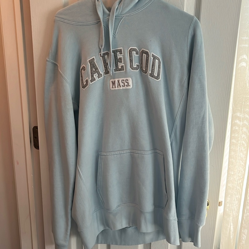 Light blue cape cod hoodie